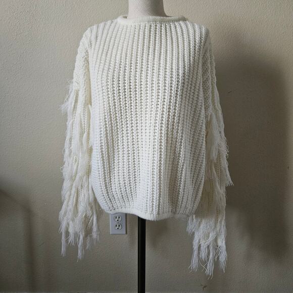 Hayden Stolen Romance Knit Sweater In Ivory S/M - Picture 1 of 8